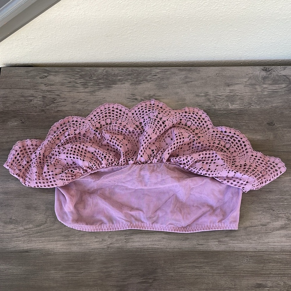 Victoria’s Secret Lilac Lace Bandeau Size Small - Picture 4 of 5